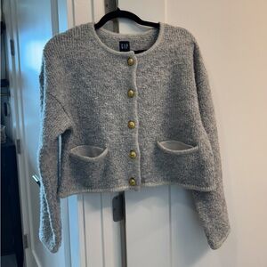 Gap cardigan with gold buttons